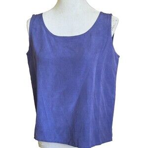 NWOT Eileen Fisher Linen Silk Tank Top Size Medium